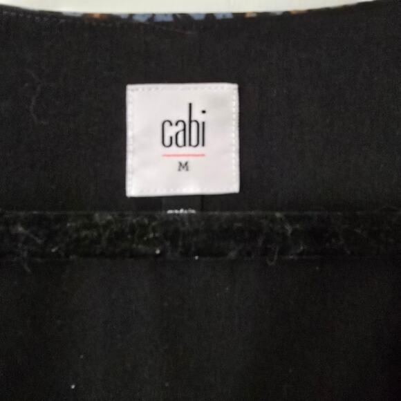 CAbi Poise Dress 3648 Flowers Floral Bell Sleeve Size M Medium - Picture 6 of 13